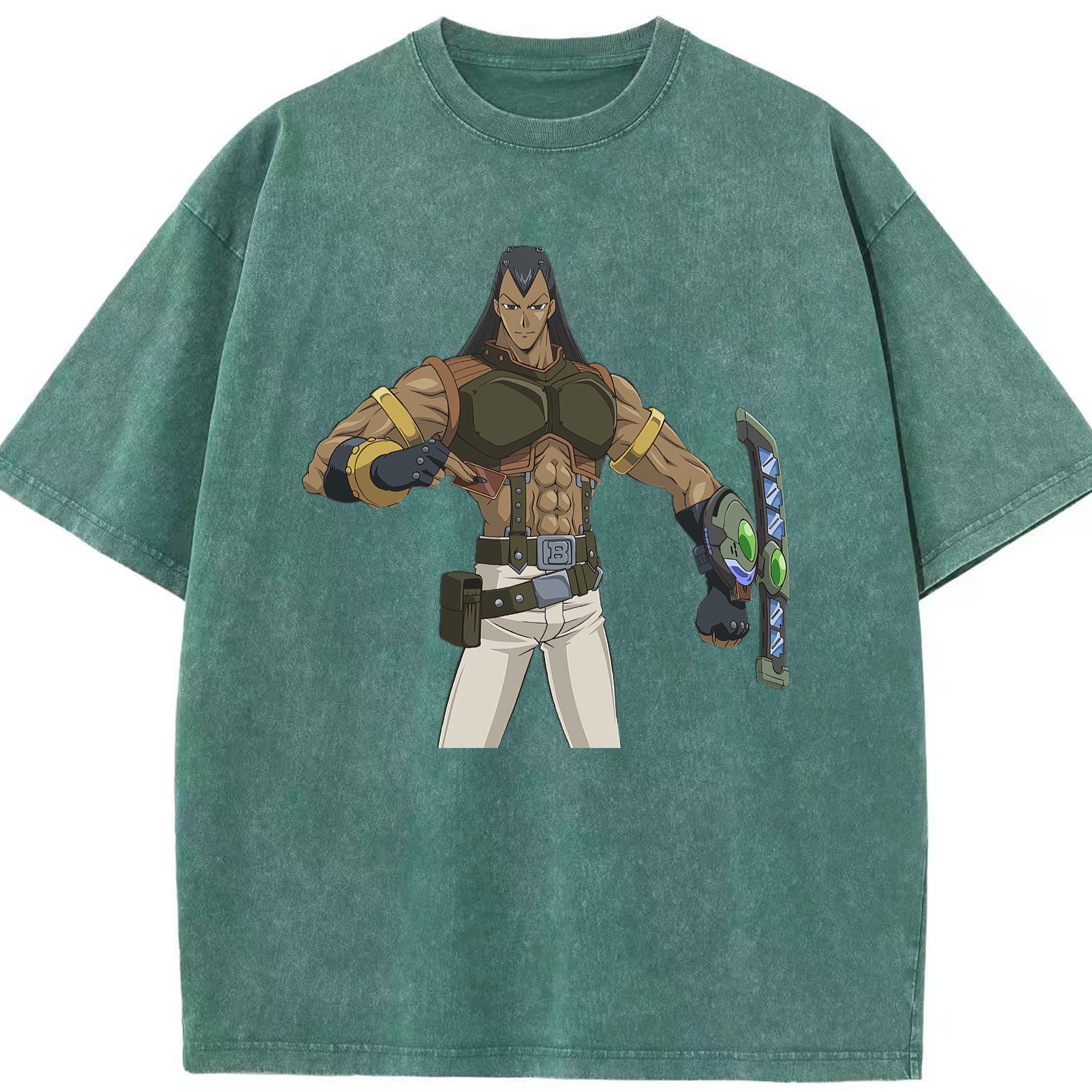 （画像用） 遊☆戯☆王 Yu-Gi-Oh! 綿100% ヴィンテージ風 半袖Tシャツ（フロントプリント）